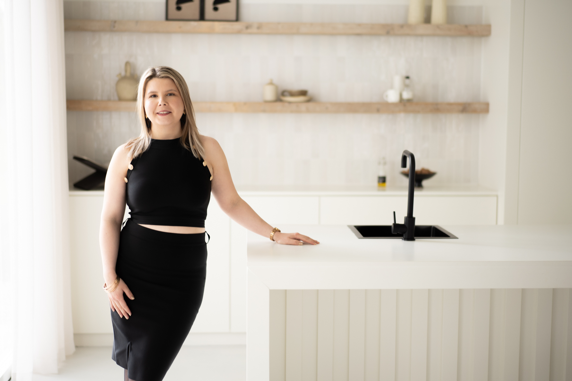 Sarah-Lee in de keuken